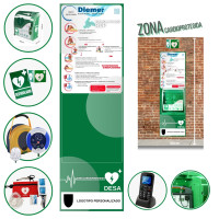 Zona Cardioprotegida Samaritan AIVIA.NET + GSM 112